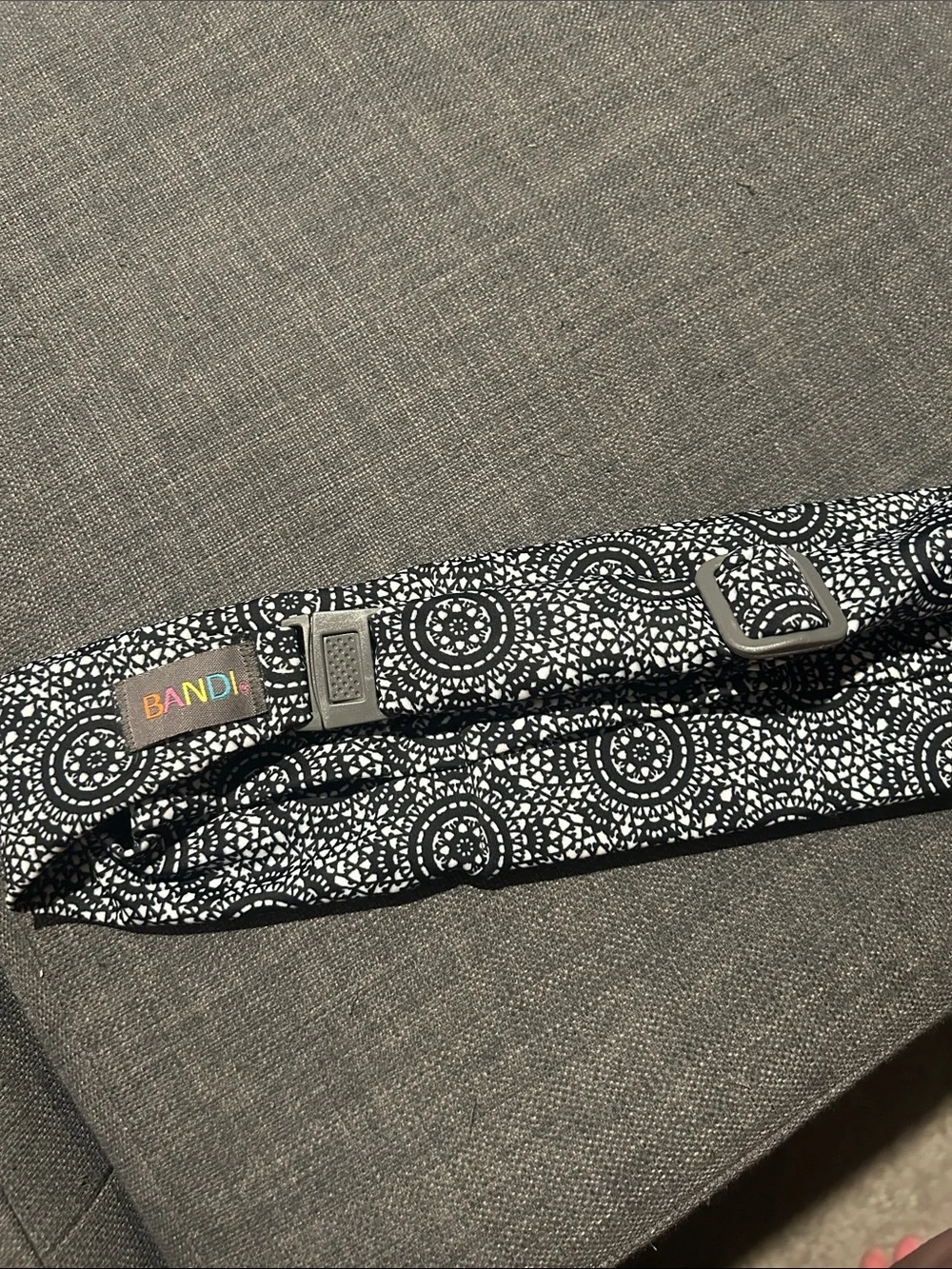 Bandi Black & White Large Pocket Belt